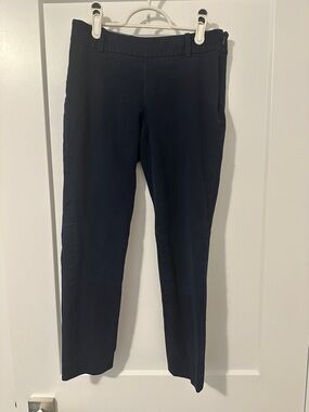 Aritzia Babton Navy Ankle Cropped Pants Trousers Size 2 Women’s
